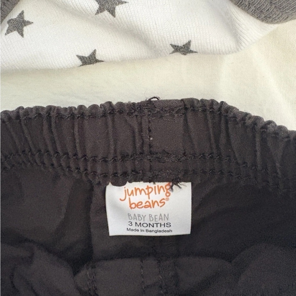 Lot of 6 Baby Boy/Girl -Black & White -3 Outfits + Extra Bodysuit -Size 3-6month - Picture 4 of 11